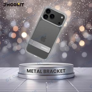 Coque de Protection Metal Bracket JMGOKIT pour Apple iPhone 17 Pro Max Transparent — vue 2