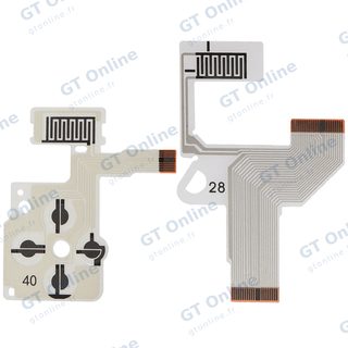 Pièce console de jeu pour Sony PlayStation Portable PSP 1000 (lot de 2)