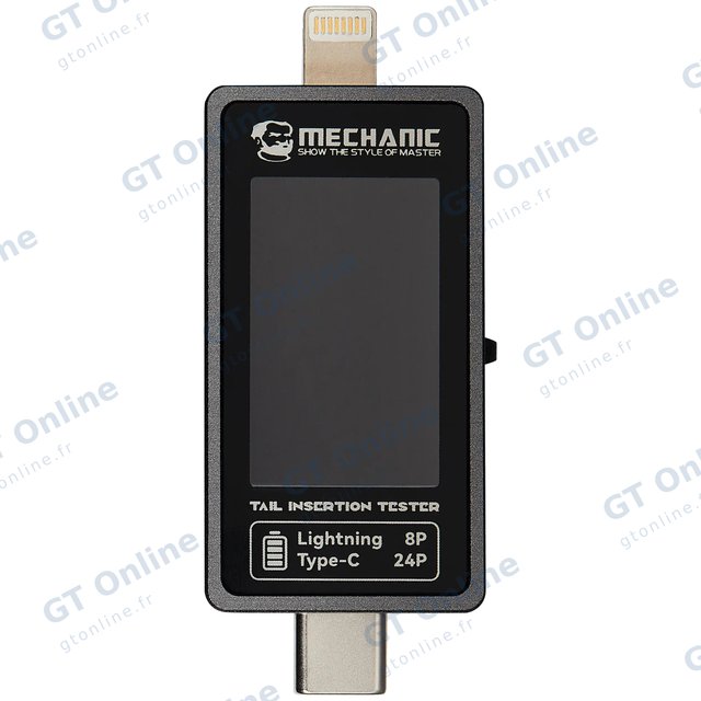 Testeur de connecteur de charge pour téléphone Mechanic T-824 (sans démontage)