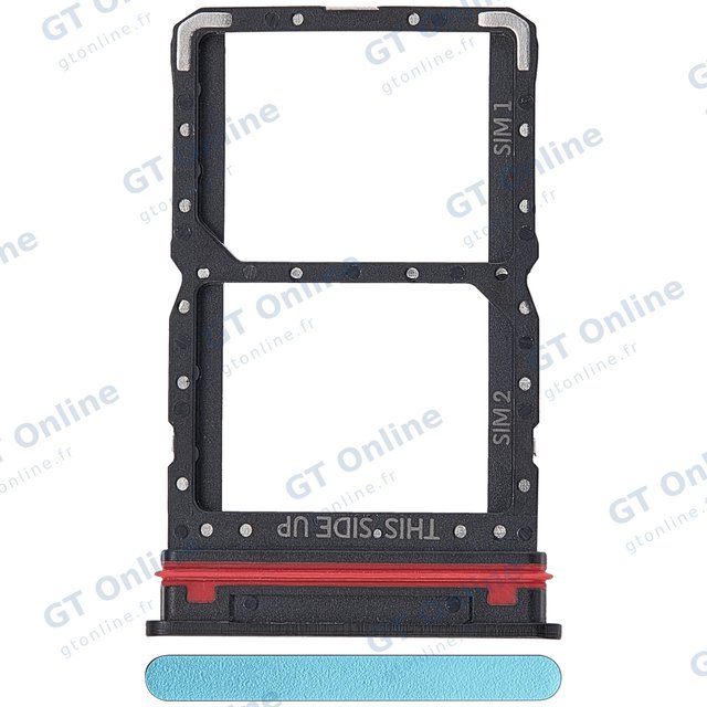Tiroir SIM pour Motorola Moto G67 Power (XT2533 / 2025) (Blue Curacao)