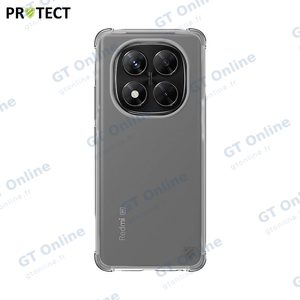 Coque Silicone Renforcée PROTECT pour Xiaomi Redmi Note 14 Pro 5G/Poco X7 5G Transparent — vue 2