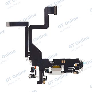 Dock de charge pour Apple iPhone 14 Pro (origine d'occasion, argent)
