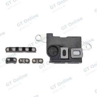 Grille de haut-parleur / micro pour Apple iPhone 11 Pro Max (or, lot de 10)
