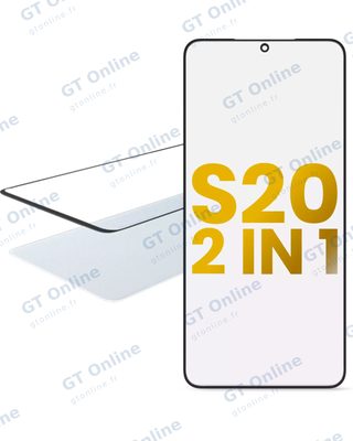Vitre d’écran avec OCA pour Samsung Galaxy S20