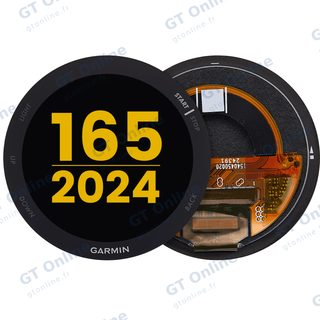 Écran OLED sans châssis pour Garmin Forerunner 165 (2024) (premium, noir)