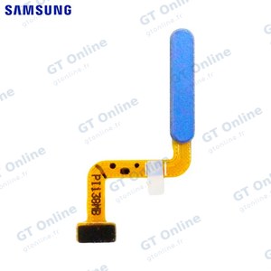 Lecteur Empreinte Original Samsung Galaxy M52 5G M526 GH96-14692B Bleu