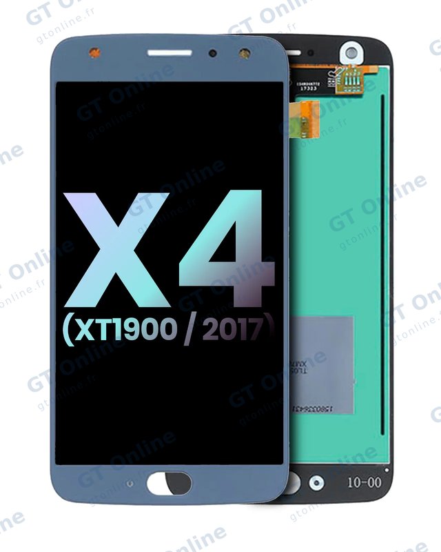 Écran LCD sans châssis pour Motorola Moto X4 (XT1900 / 2017) (origine, Sterling Blue)