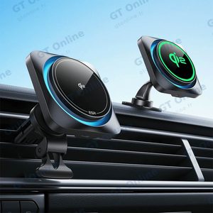 Support Smartphone Chargeur à Induction pour Voiture ESR Qi2 CryoBoost 15W (HaloLock) Noir — vue 2