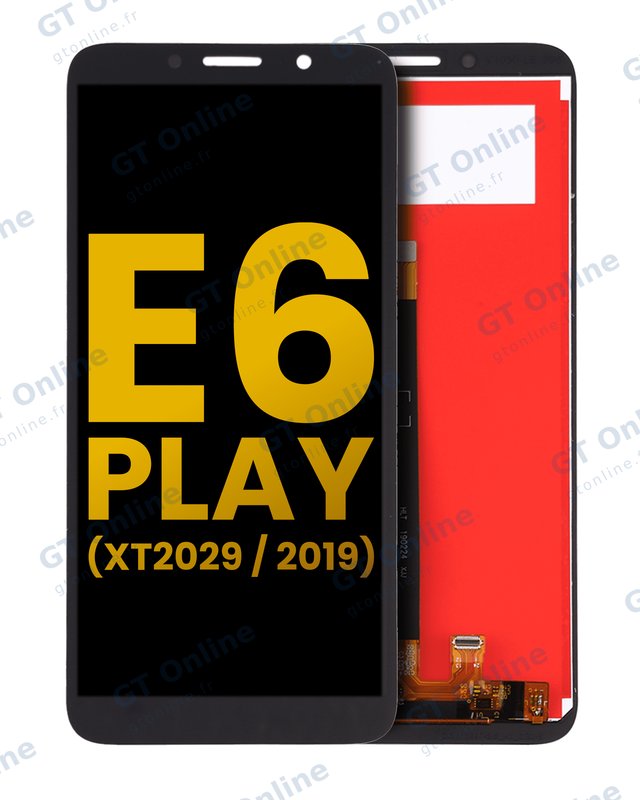 Écran LCD sans châssis pour Motorola Moto E6 Play (XT2029 / 2019) (reconditionné, toutes couleurs)