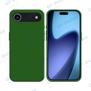 Coque Silicone Compatible pour Apple iPhone Air (#64) Vert Foncé