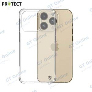Pack de 10 Coques Silicone Renforcée PROTECT pour Apple iPhone 14 Pro Bulk Transparent