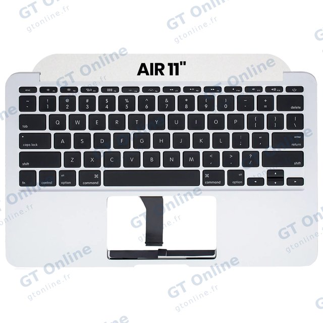 Châssis supérieur avec clavier ANSI US pour Apple MacBook Air 11" A1465 (2013-2015) (origine d'occasion) — réf. 107082073349