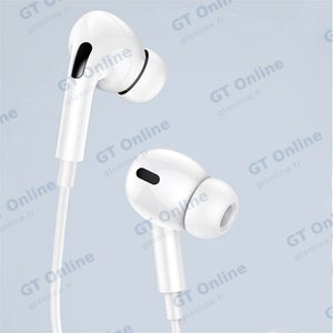 Écouteurs Filaires Jack 3.5mm Usams US-SJ451 3.5mm Blanc — vue 2