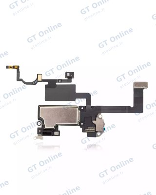 Écouteur interne à souder pour Apple iPhone 12 / 12 Pro (Warning: Soldering Required For Face ID Functionality, premium)