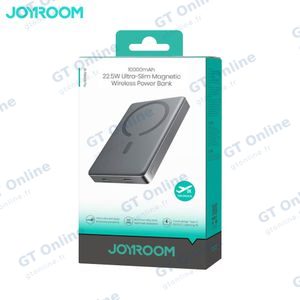 Batterie Externe Power Bank sans Fil Magnétique JOYROOM JR-PBM08 Pro Ultra Fine 10000mAh 22.5W Titane Naturel — vue 5