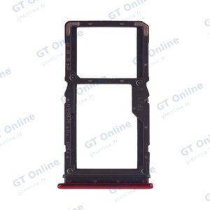 Tiroir Sim Premium Xiaomi Redmi Note 7 Rouge