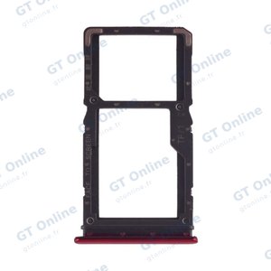 Tiroir Sim Premium Xiaomi Redmi Note 7 Rouge