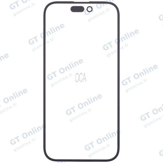 Vitre d’écran avec OCA pour Apple iPhone 14 Pro (lot de 10)