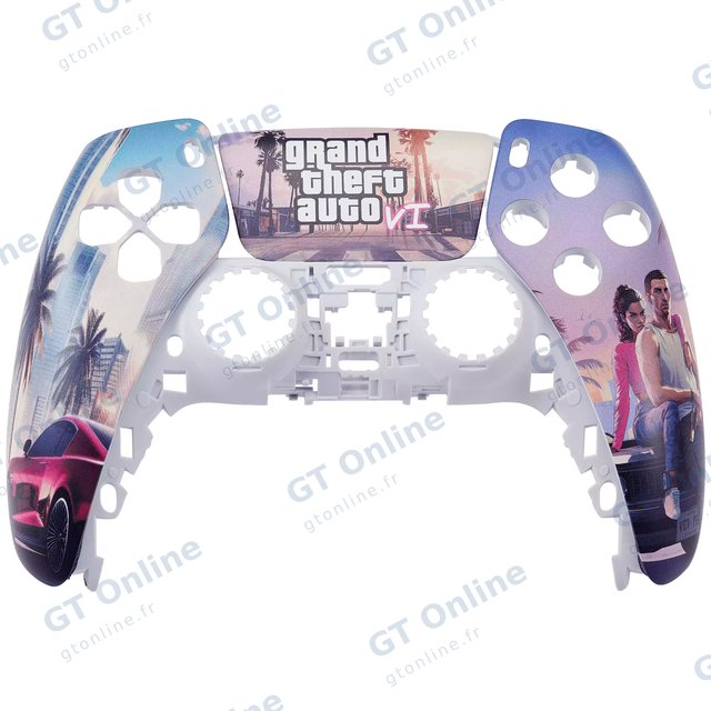 Pièce console de jeu pour Sony PlayStation 5 (GTA6) (Grand Theft Auto VI, lot de 2)