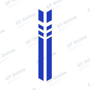 Stickers Décoratifs pour Trottinettes Électriques Bleu