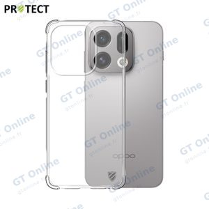 Coque Silicone Renforcée PROTECT pour OPPO Find X9 5G Transparent