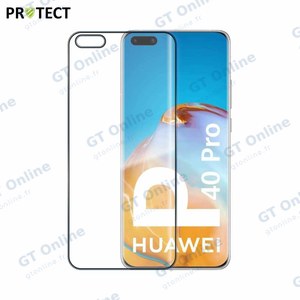 Verre Trempé Intégral PROTECT pour Huawei P40 Pro Noir