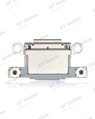 Connecteur de charge nu à souder pour Apple iPhone 15 / 15 Plus (bleu, lot de 10) — réf. 107082130674