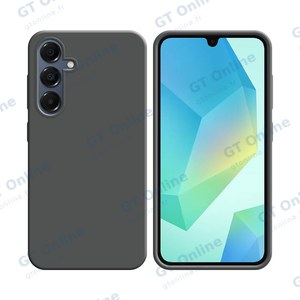 Coque Silicone Compatible pour Samsung Galaxy A16 5G A166/Galaxy A16 4G A165 (#5) Gris