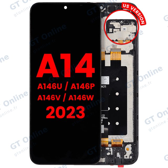 Écran pour Samsung Galaxy A14 5G (A146U / A146P / A146V / A146W / 2023) (version US, compatible, toutes couleurs)
