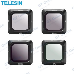 Kit de Filtre Lentille TELESIN OA-FLT-004 pour DJI Action 2 (CPL + ND8 + ND16 + ND32)