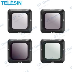 Kit de Filtre Lentille TELESIN OA-FLT-004 pour DJI Action 2 (CPL + ND8 + ND16 + ND32)