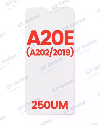 Film OCA pour Samsung Galaxy A20E (A202 / 2019) (lot de 10, 250 µm)