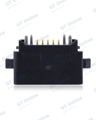 Connecteur de charge à souder — format Micro B, 5 broches, 4 points de fixation (C273)