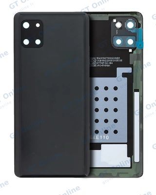 Vitre arrière pour Samsung Galaxy Note 10 Lite (pack service origine, noir Aura)