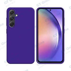 Coque Silicone Compatible pour Samsung Galaxy A54 5G A546 (#7) Mauve