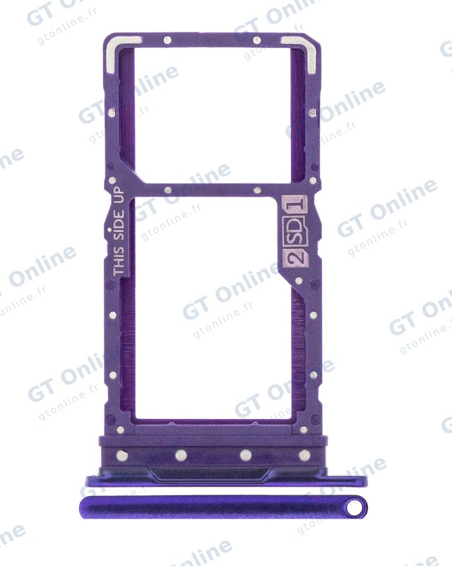 Tiroir SIM pour Motorola Moto G9 Power (XT2091 / 2020) (Electric Violet)