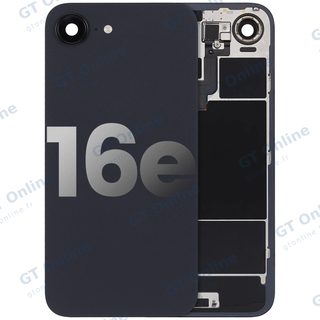 Vitre arrière pour Apple iPhone 16e (origine d'occasion — grade A, noir)