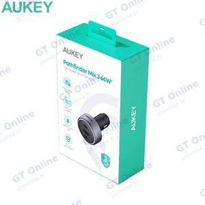 Chargeur Voiture Allume-Cigare AUKEY CC-P1 66W (2x USB-C + USB) — vue 5
