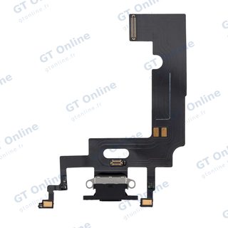 Dock de charge pour Apple iPhone XR (noir) — Nappe de connecteur de charge