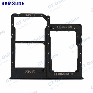 Tiroir SIM Original Samsung Galaxy A31 A315 GH98-45432A Noir Prismatique