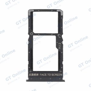 Tiroir Sim Premium Xiaomi Redmi 10 2022 Gris Carbone