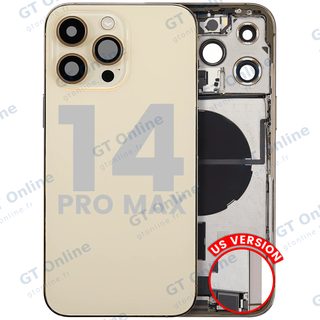 Châssis pour Apple iPhone 14 Pro Max (version US, origine d'occasion — grade B, or)
