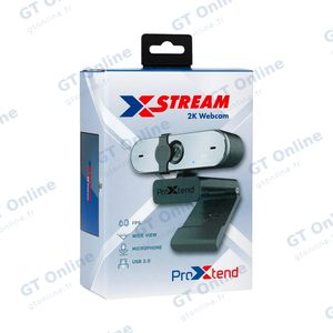 Webcam ProXtend pour Acer Liquid S1 Duo S510 fr NJKLMO PX-CAM005 XSTREAM 2K Argent — vue 3