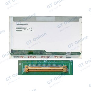 Dalle Ordinateur Portable 17.3" Slim FHD (1920x1080) LCD 60Hz, LVDS 40pin Gauche, sans Fixation 398 mm