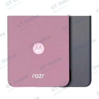 Cache arrière inférieur pour Motorola Razr / Razr 60 XT2553 (2025) (origine, rose Parfait)