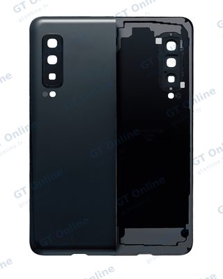 Vitre arrière pour Samsung Galaxy Fold 4G (F900) (compatible premium, Cosmos Black)