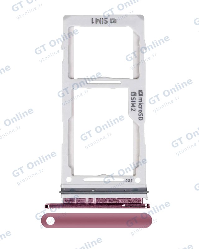 Tiroir SIM pour Samsung Galaxy S10 / S10 Plus / S10E (Flamingo Pink)