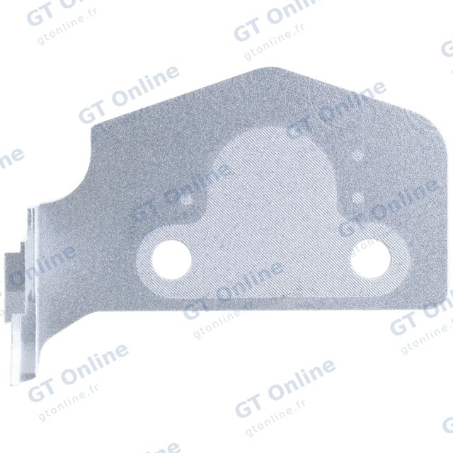Cache-charnière gauche d’écran pour Apple MacBook Pro 14" A2442 (2021) Pro / Max / A2779 (2023) (origine, argent)