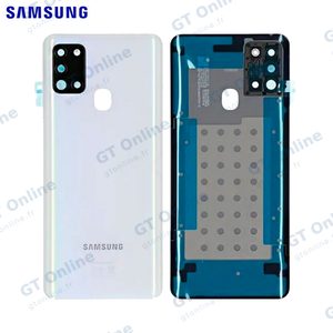 Cache Arrière Original Samsung Galaxy A21S A217F GH82-22780B Blanc Prism
