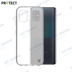 Coque Silicone PROTECT pour Samsung Galaxy A51 5G A516 Transparent